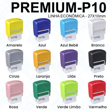 Carimbo Personalizado Premium P10