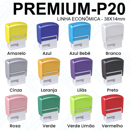 Carimbo Personalizado Premium P20
